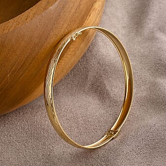 https://tjcuk.sirv.com/Products/82/6/8265654/Luxoro-9K-Yellow-Gold-Bangle-Gold-Wt-4-1-Gms_8265654_1.jpg?w=342&h=342