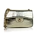 Reine Evening Shoulder Bag with Detachable Chain Strap - Mink