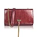 Arabella Metal Tassel Elegant Evening Bag - Purple