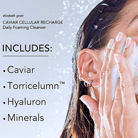 Elizabeth Grant Caviar Hydrating Foaming Daily Cleanser Duo