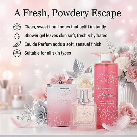 Elizabeth Grant Graceful Angel Holiday Collection - Graceful Angel (90 ml) - Shower Gel (490 ml)