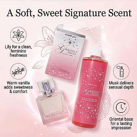Elizabeth Grant Graceful Angel Holiday Collection - Graceful Angel (90 ml) - Shower Gel (490 ml)
