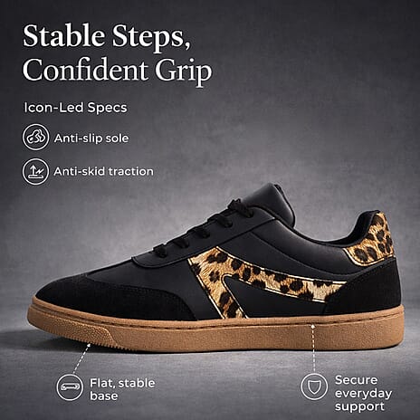 Urban Jacks Matise Lightweight Women's Trainer (Size - 8) - Black