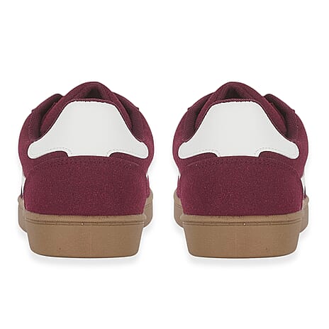 Urban Jacks Matise Lightweight Women's Trainer (Size - 5) - Burgundy