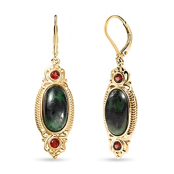 https://tjcuk.sirv.com/Products/82/6/8266268/EverTrue-Ruby-Zoisite-Red-Garnet-Earring-Pure-Yellow-Brass-13-178-Ct_8266268.jpg?w=342&h=342