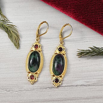 https://tjcuk.sirv.com/Products/82/6/8266268/EverTrue-Ruby-Zoisite-Red-Garnet-Earring-Pure-Yellow-Brass-13-178-Ct_8266268_1.jpg?w=342&h=342