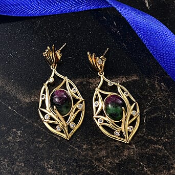 https://tjcuk.sirv.com/Products/82/6/8266277/EverTrue-Ruby-Zoisite-White-Zircon-Fancy-Earring-Pure-Yellow-Brass-10-_8266277_1.jpg?w=342&h=342