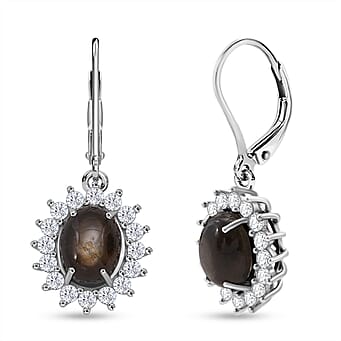 https://tjcuk.sirv.com/Products/82/6/8266584/D-Joy-Black-Star-Sapphire-Moissanite-Earring-in-Rhodium-OverlaySterlin_8266584.jpg?w=342&h=342