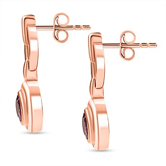 https://tjcuk.sirv.com/Products/82/6/8266737/Luxuriant-Lab-Grown-Bixbite-Dangling-Earring-with-Push-Back-in-14K-Ros_8266737_3.jpg?w=342&h=342