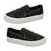 Spot On Collection Quilted Slip-On Trainers With Platform Sole