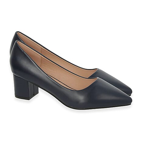 Down to Earth Ladies Shoe (Size - 5) - Navy