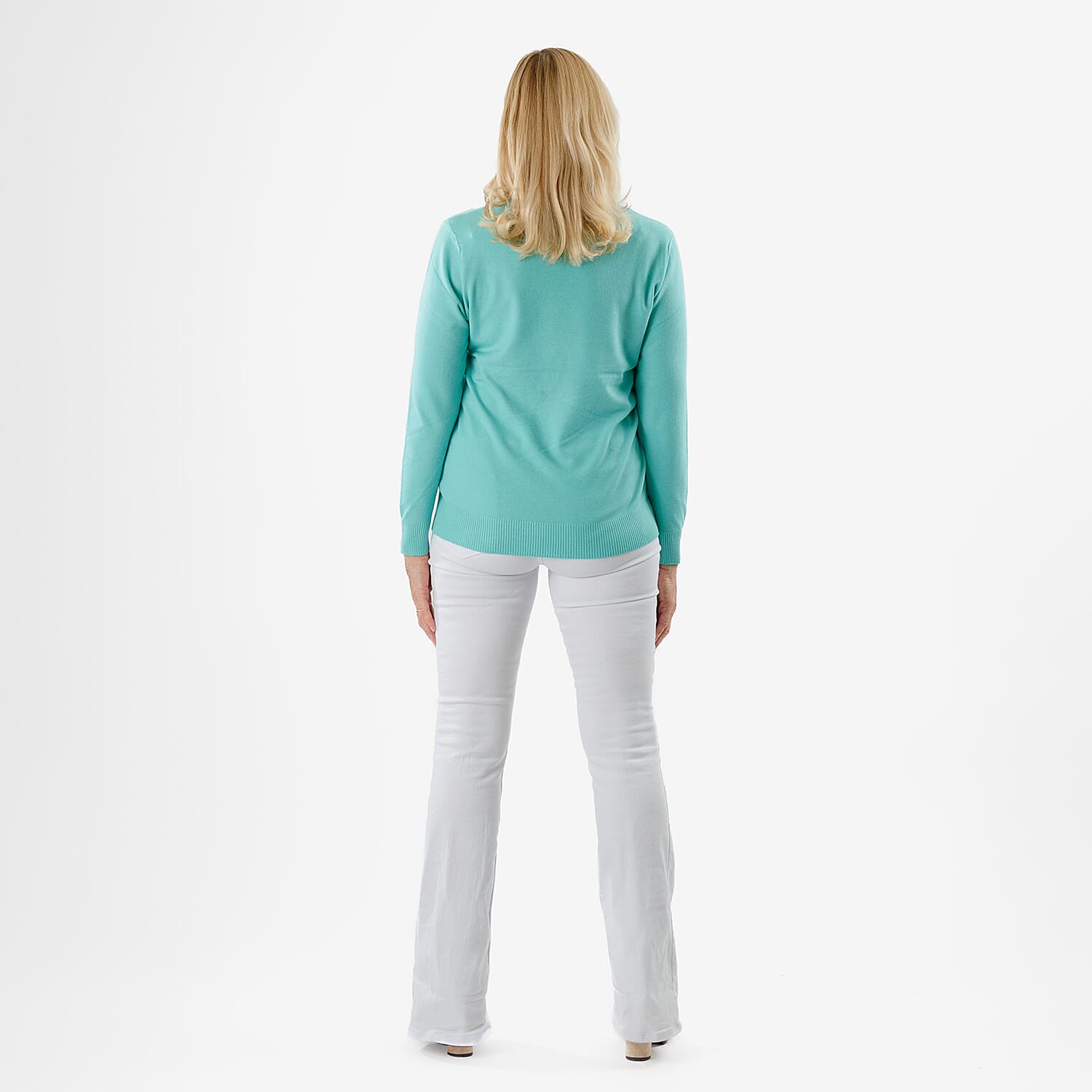 Pure and Natural V-Neck Jumper