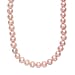 Golden Dyed Pearl Stone Necklace (Size 44) 640.00 Ct.