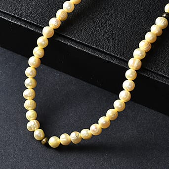 https://tjcuk.sirv.com/Products/82/6/8267336/Golden-Dyed-Pearl-Tigers-Eye-Stone-Necklace-220-000-Ct_8267336_2.jpg?w=342&h=342