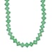 EverTrue Green Aventurine Necklace (Size 20 - 1 Ext) with Senorita Clasp in Platinum & Yellow Gold Tone 220.00 Ct.
