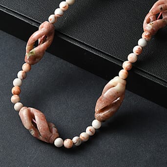https://tjcuk.sirv.com/Products/82/6/8267447/Spice-Jasper-Pink-Web-Jasper-Necklace-Size-20-in-Platinum-Overlay-Pure_8267447_2.jpg?w=342&h=342