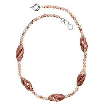 https://tjcuk.sirv.com/Products/82/6/8267447/Spice-Jasper-Pink-Web-Jasper-Necklace-Size-20-in-Platinum-Overlay-Pure_8267447_3.jpg?w=342&h=342