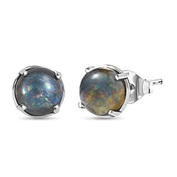 D'Joy Labradorite Earring in Platinum Overlay Sterling Silver 4.31 Ct.