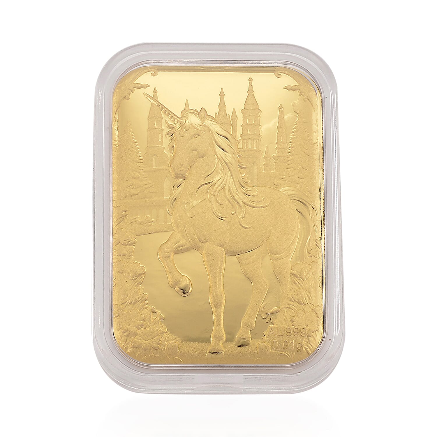 24K Yellow Gold (99.9% Purity) Unicorn Collectable