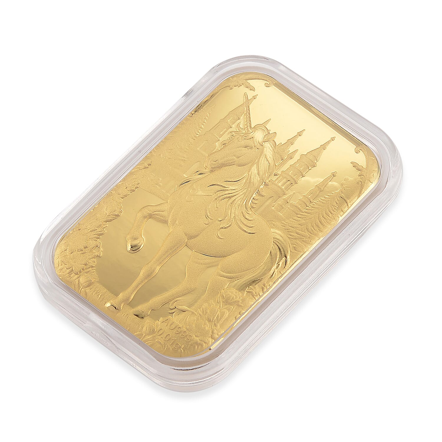 24K Yellow Gold (99.9% Purity) Unicorn Collectable