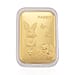 24K Yellow Gold Embossed Rabbit Collectable