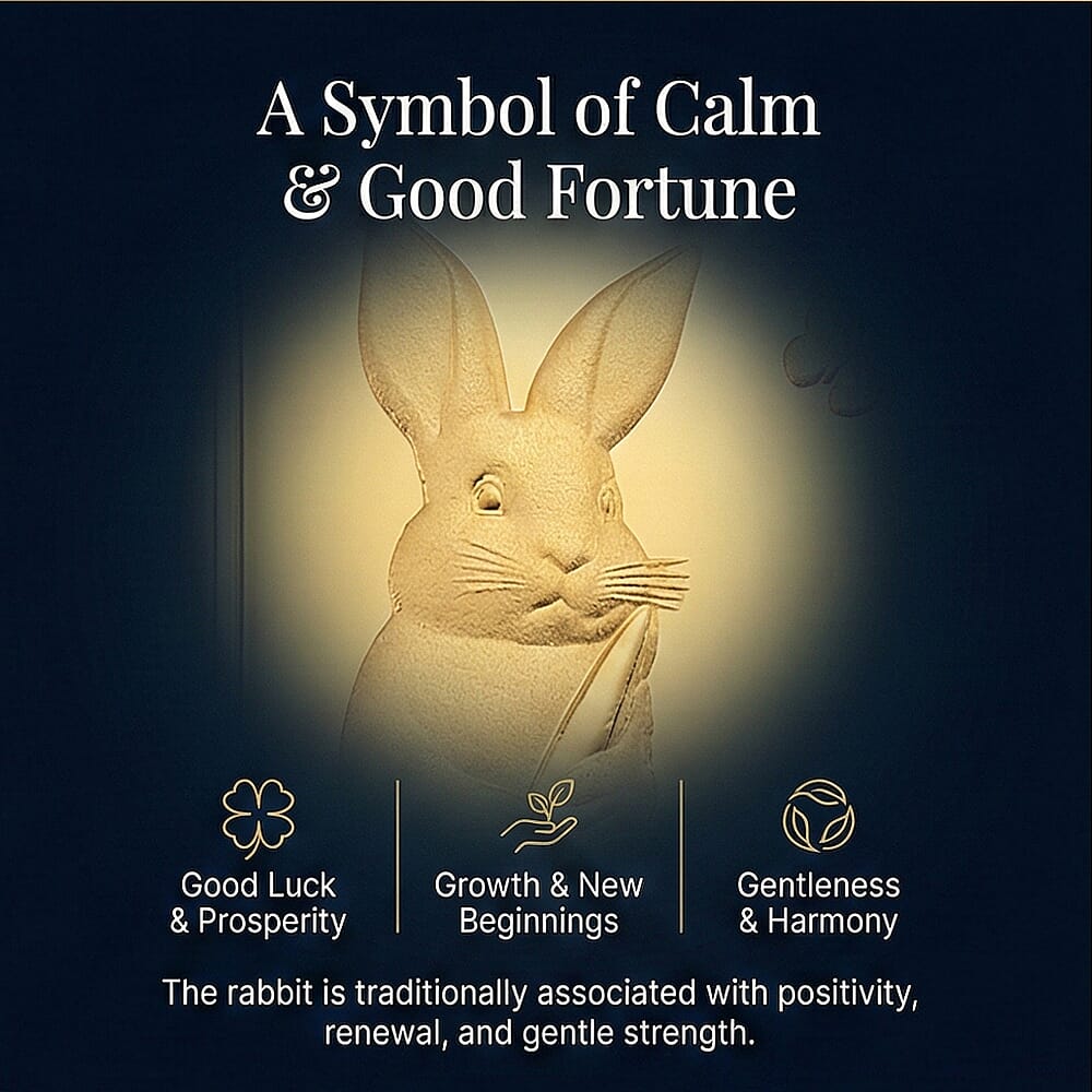 Black Friday Deal- 24K Yellow Gold Embossed Rabbit Collectable