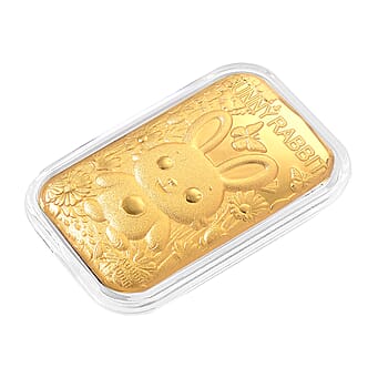 https://tjcuk.sirv.com/Products/82/6/8267622/24K-Yellow-Gold-Rabbit-Embossed-Foil_8267622_2.jpg?w=342&h=342