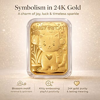 https://tjcuk.sirv.com/Products/82/6/8267623/24K-Yellow-Gold-99-9-Purity-Blossom-Kitty-Embossed-Collectable_8267623_1.jpg?w=342&h=342