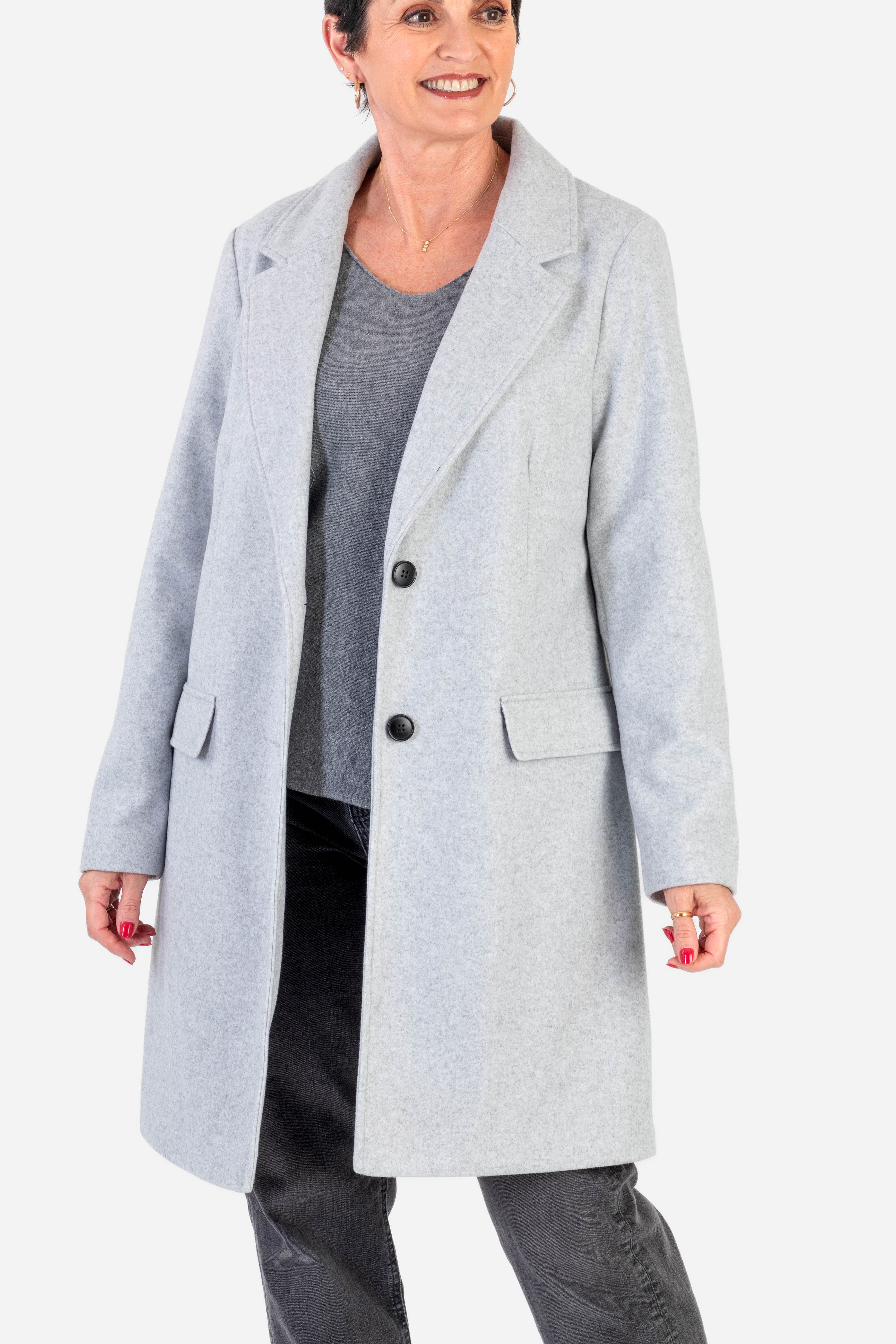 Classic Tailored Blazer Coat