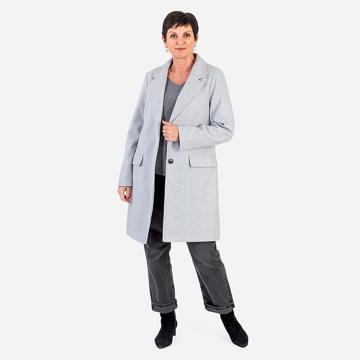 Classic Tailored Blazer Coat