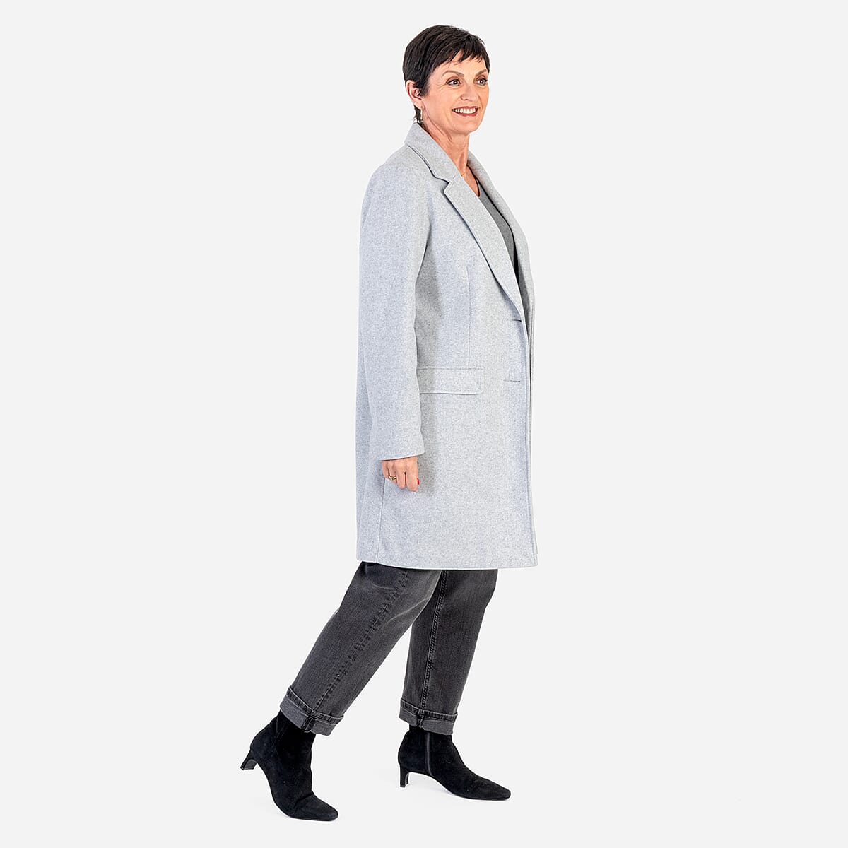 Classic Tailored Blazer Coat