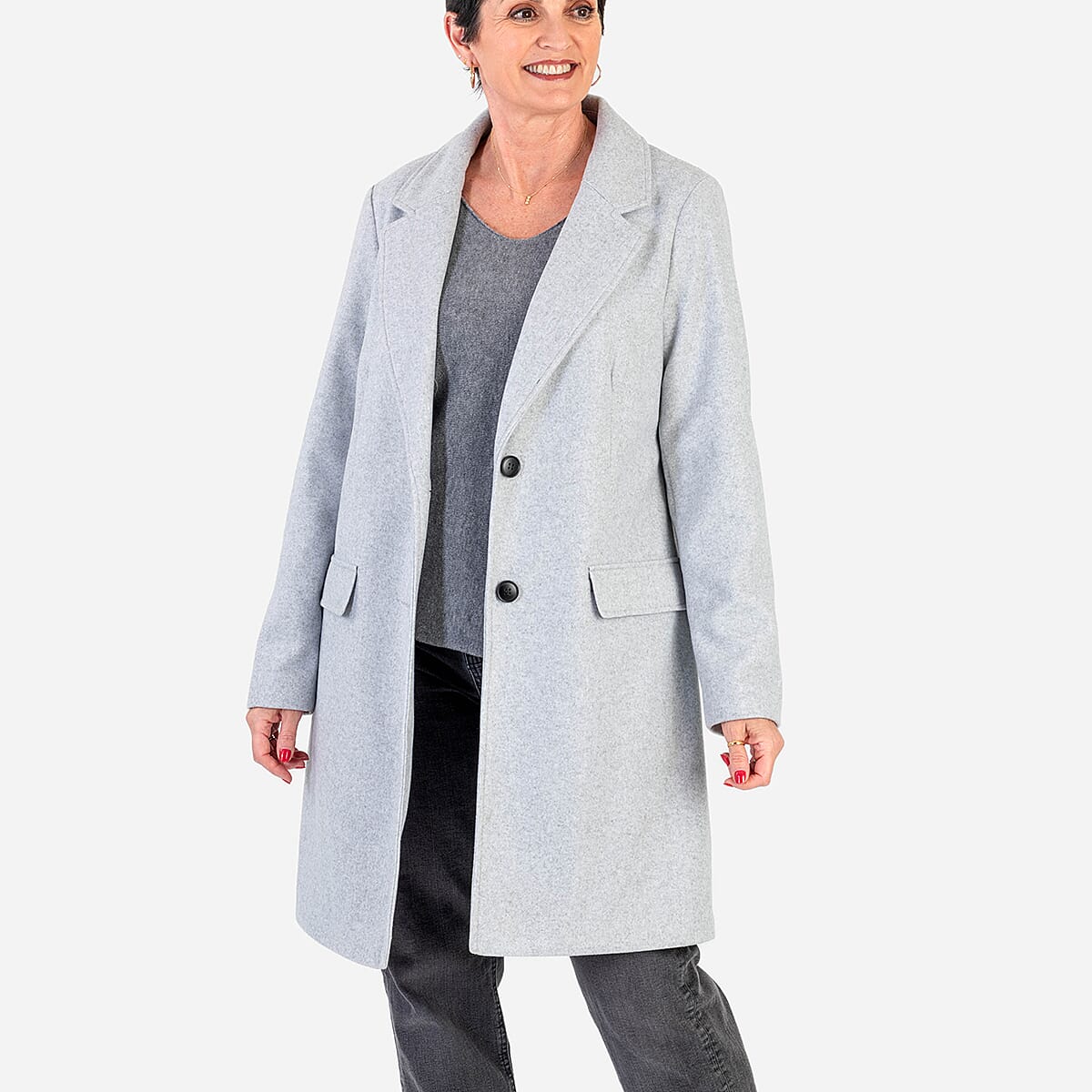 Classic Tailored Blazer Coat