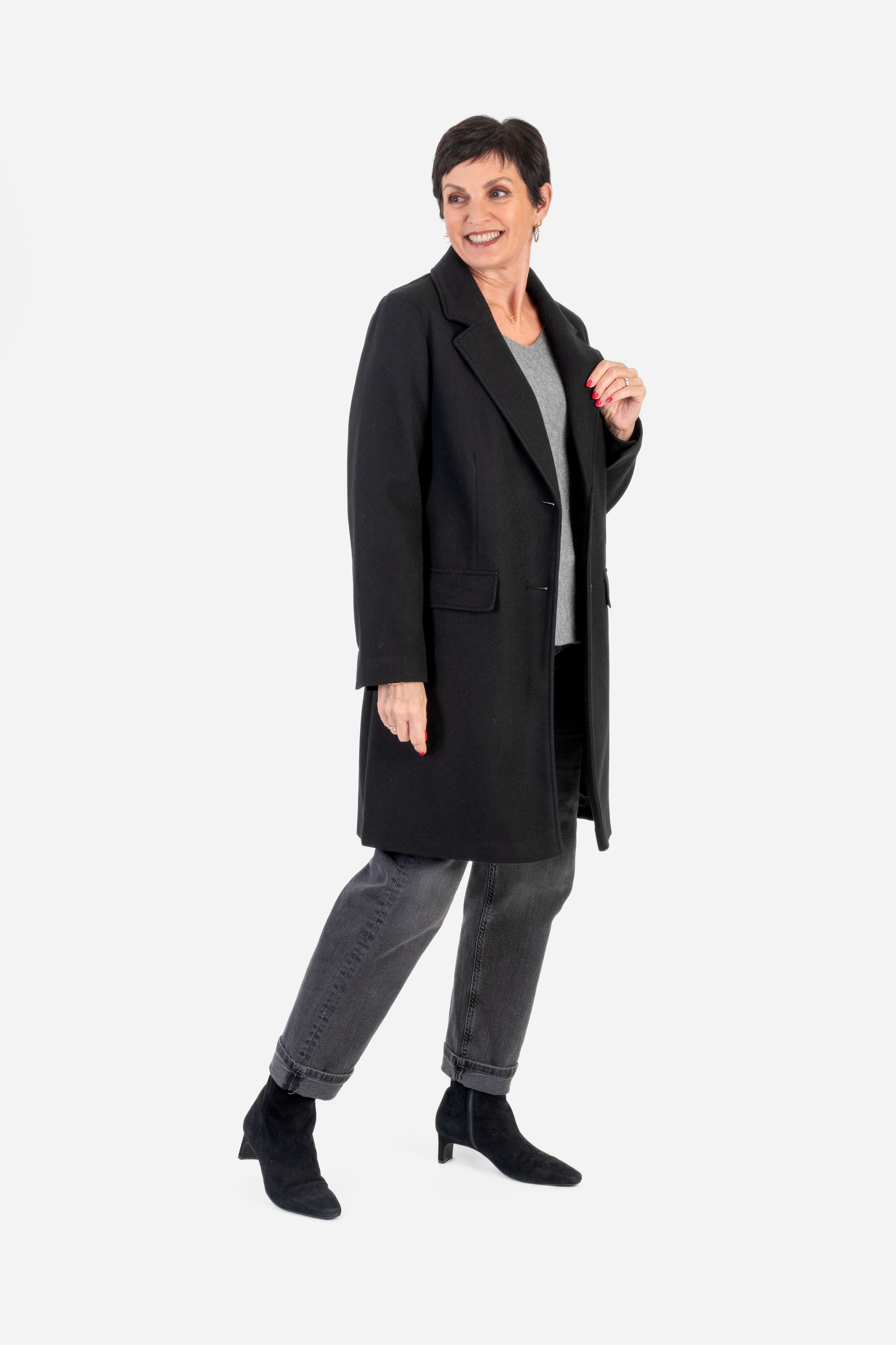 Classic Tailored Blazer Coat