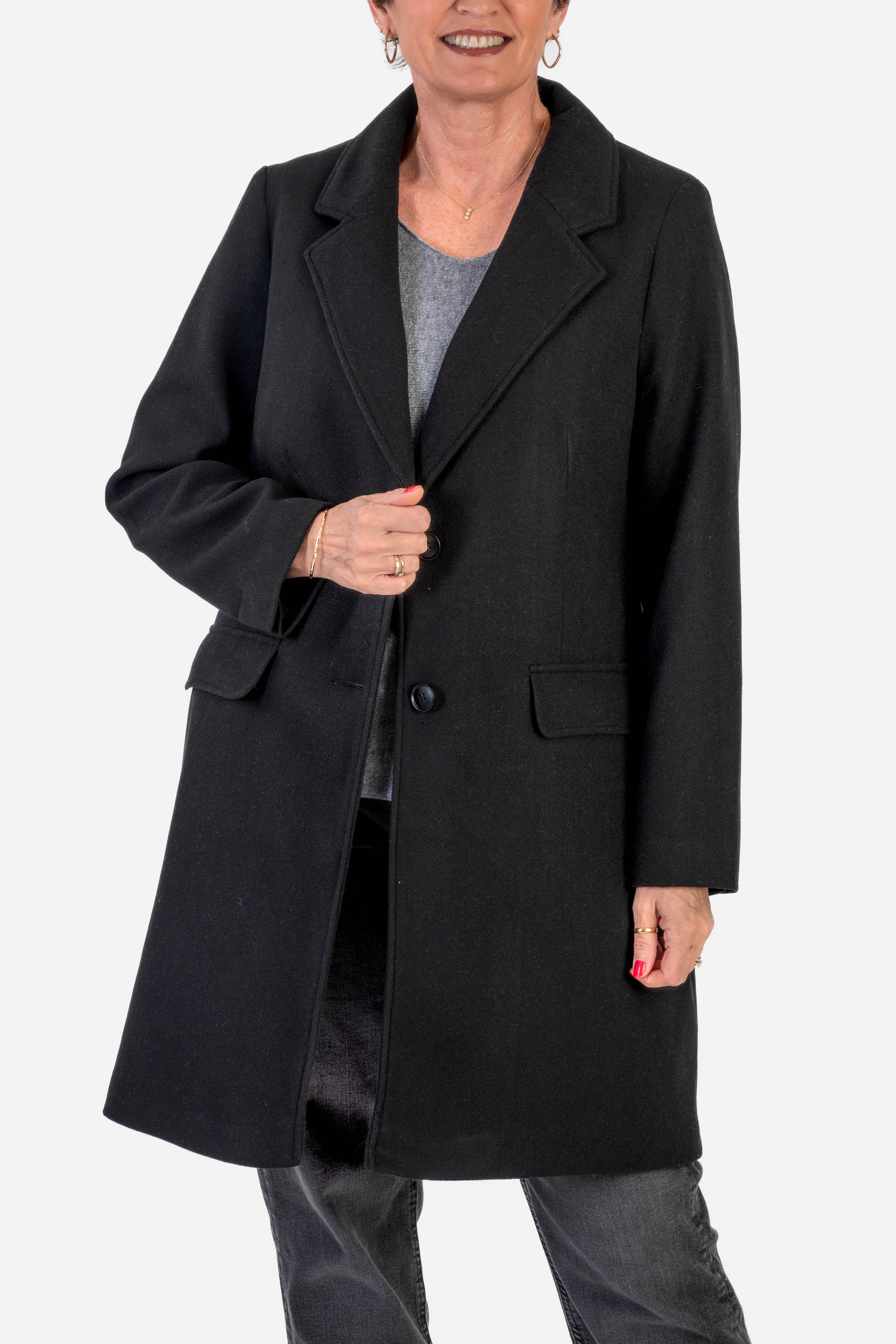 Classic Tailored Blazer Coat