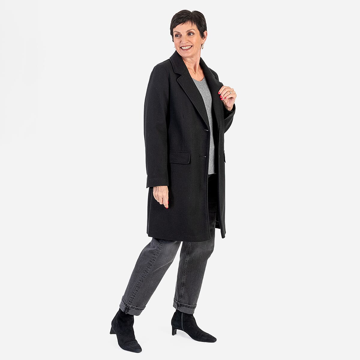 Classic Tailored Blazer Coat