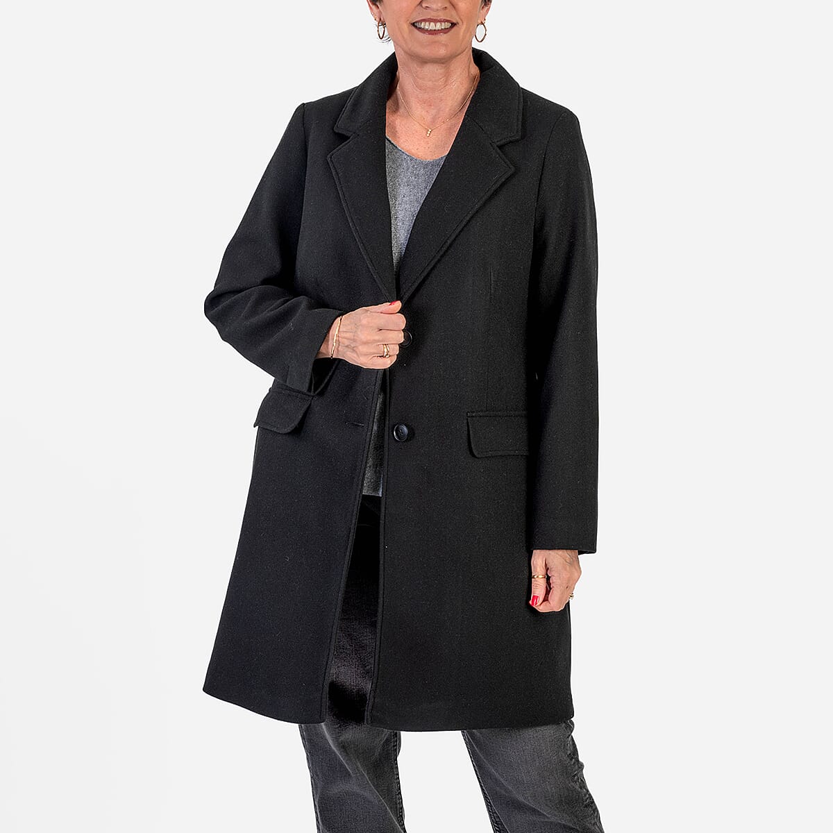 Classic Tailored Blazer Coat