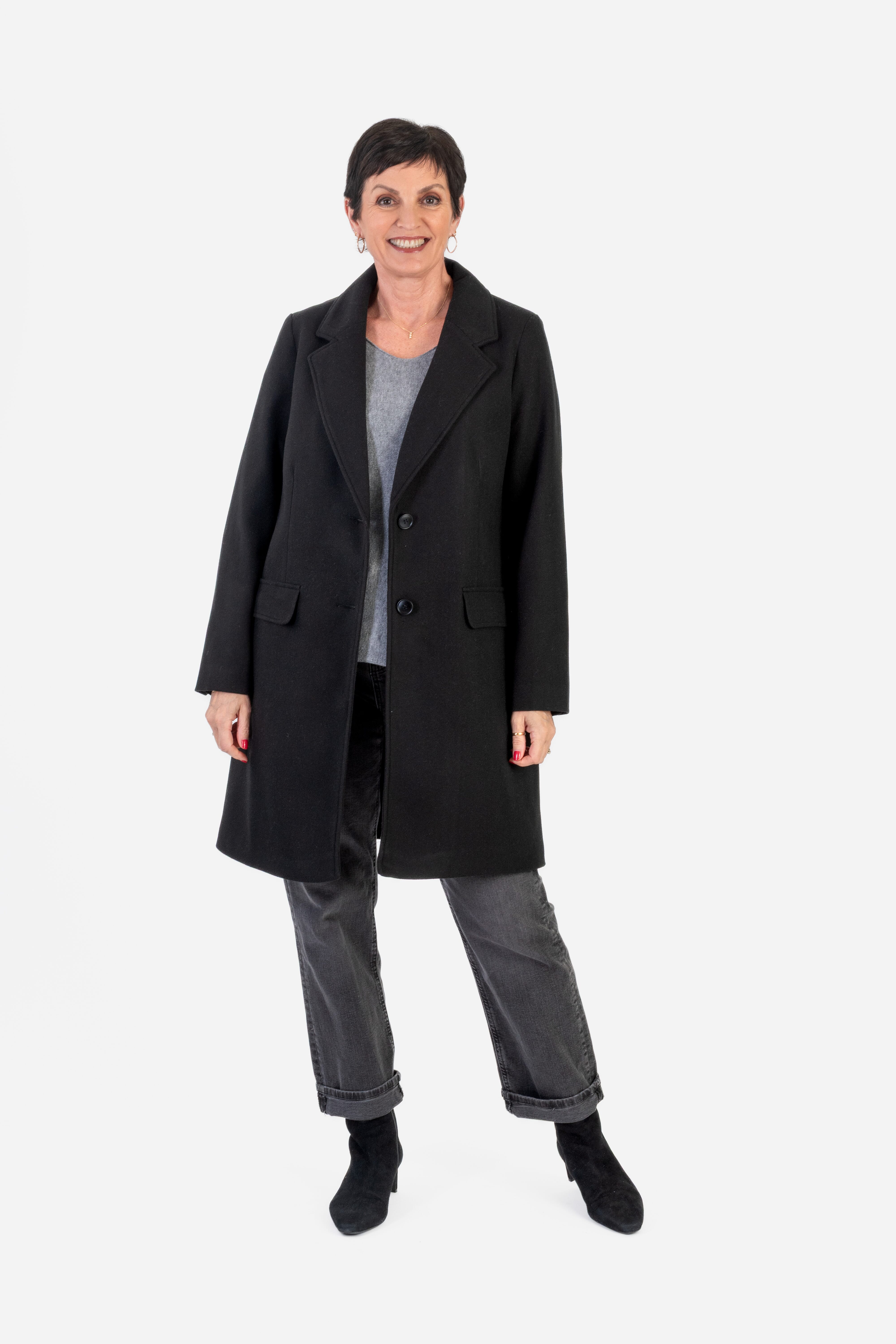 Classic Tailored Blazer Coat