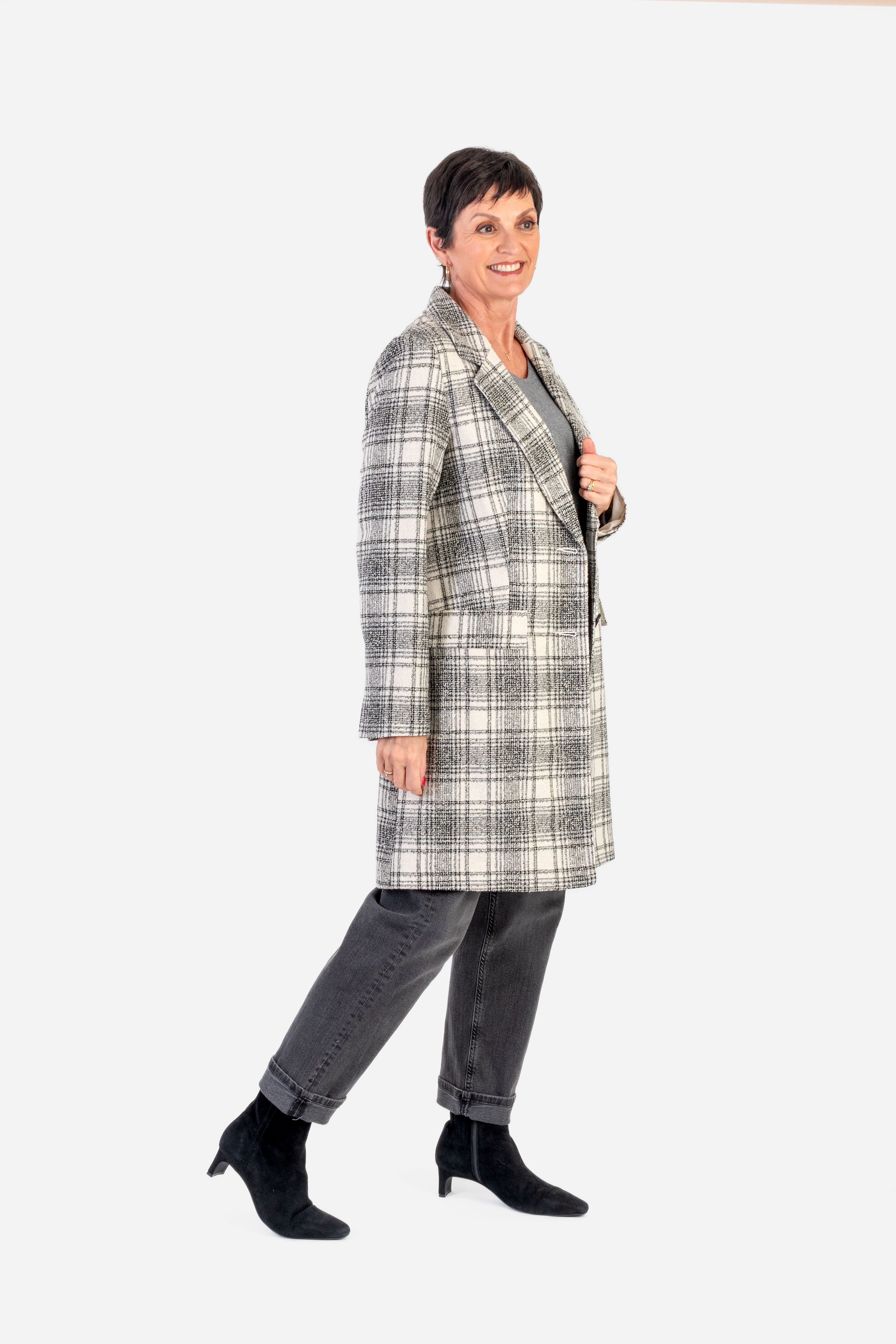 Classic Tailored Blazer Coat