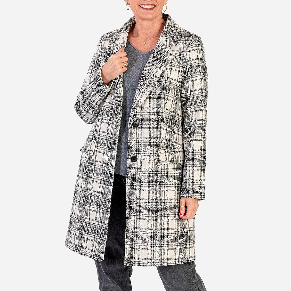 Classic Tailored Blazer Coat