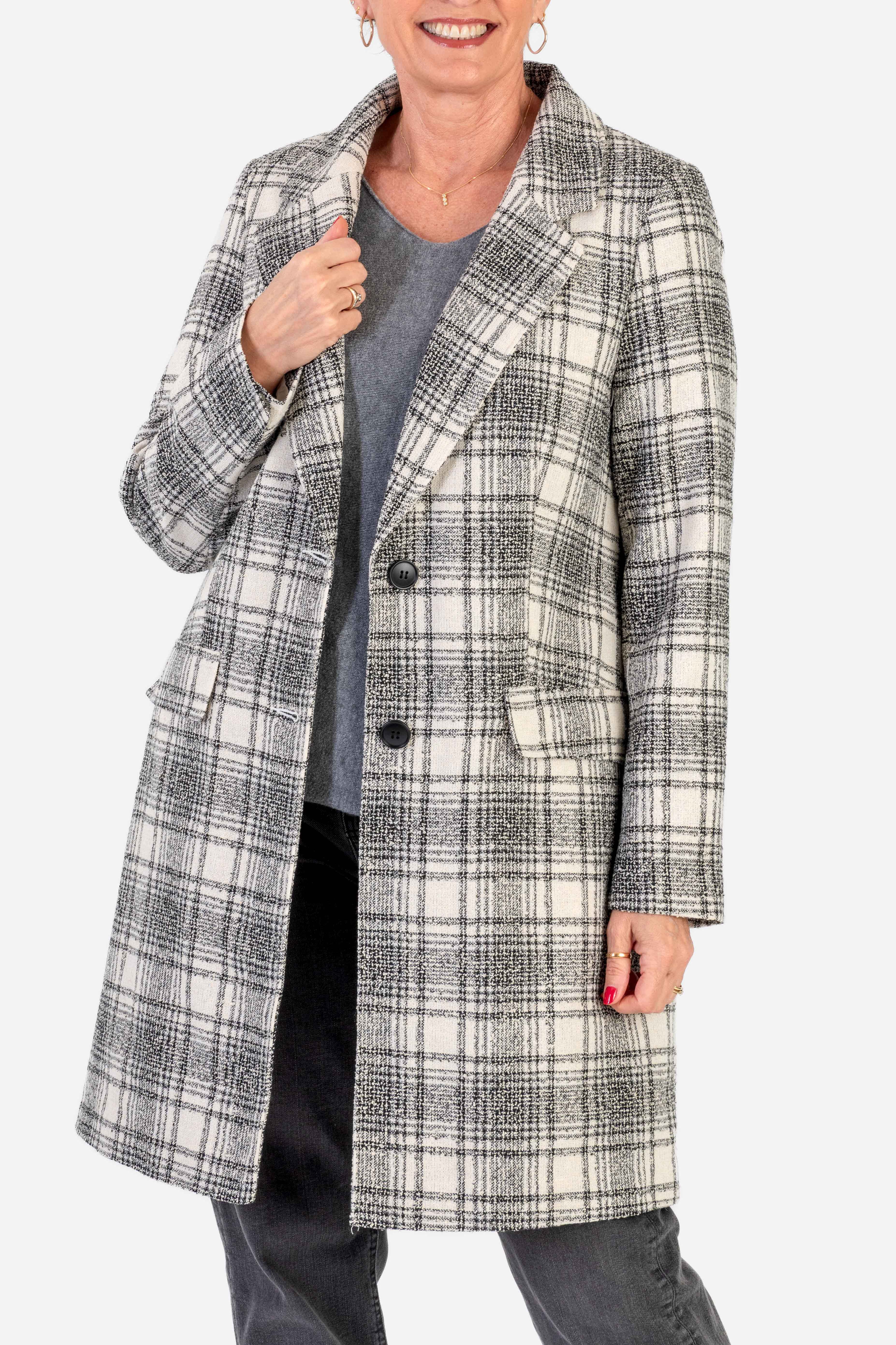 Classic Tailored Blazer Coat