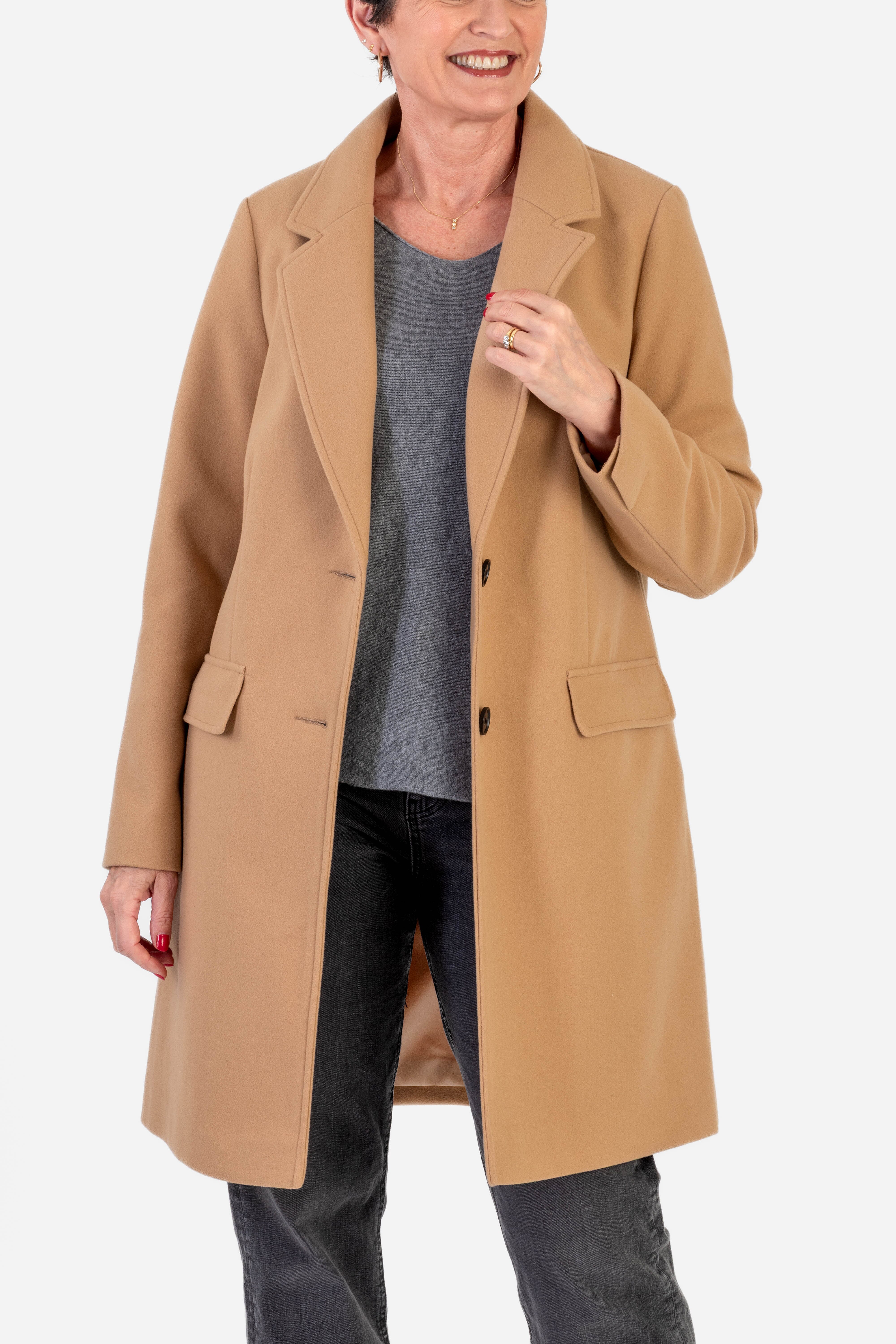 Classic Tailored Blazer Coat