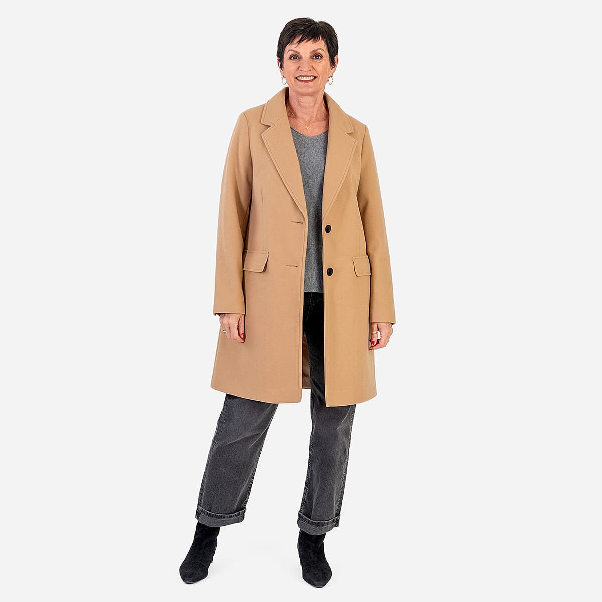 Classic Tailored Blazer Coat