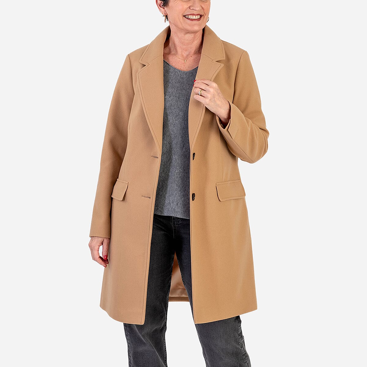 Classic Tailored Blazer Coat