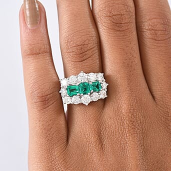 https://tjcuk.sirv.com/Products/82/6/8269690/Lab-Grown-Columbian-Emerald-Moissanite-Main-Stone-With-Side-Stone-Ring_8269690_2.jpg?w=342&h=342