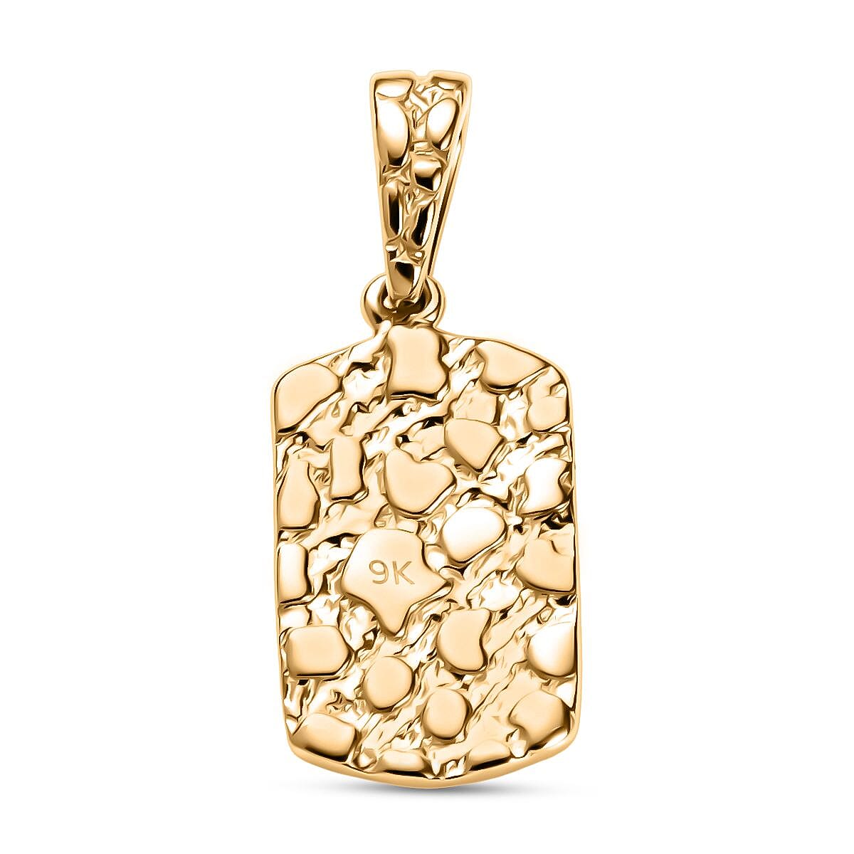9K Yellow Gold Pendant, Gold Wt. 1.46 Gms.