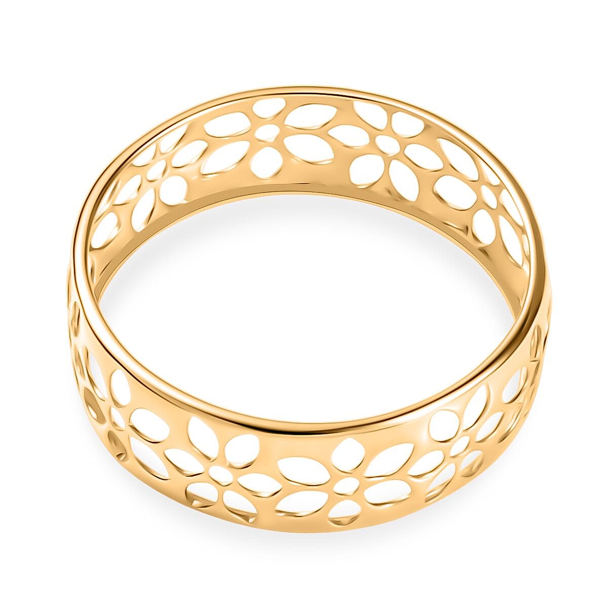 9K Yellow Gold Band Ring