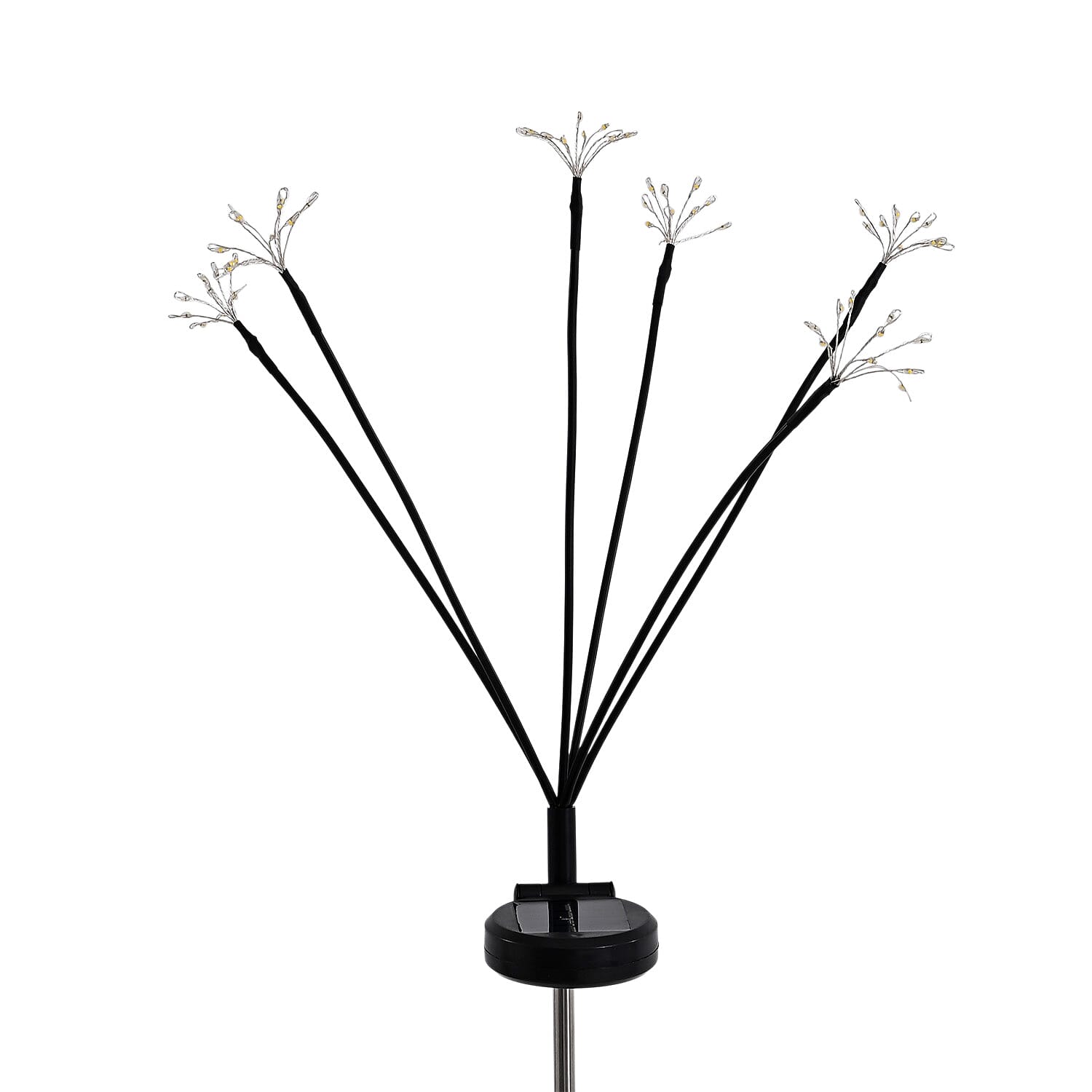 Set of 4 - LIVMORE Outdoor Solar Flower Lights
