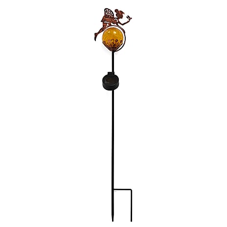 Livemore Solar Fairy Garden Stake with AA 300mAh Ni-MH Battery (75cm) - Copper