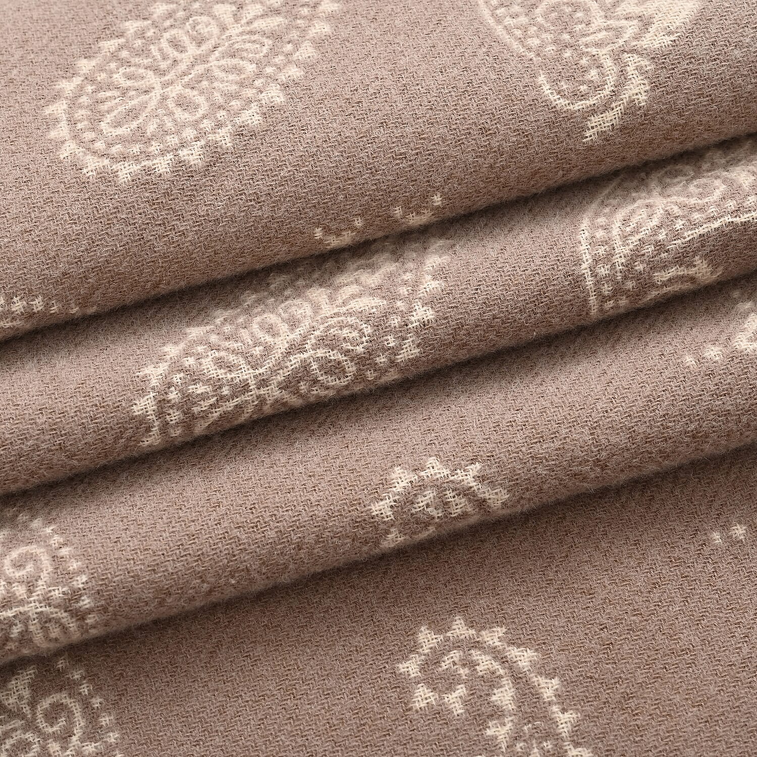 Best Seller Jacquard Shawl (180 X 65 Cm) - Beige