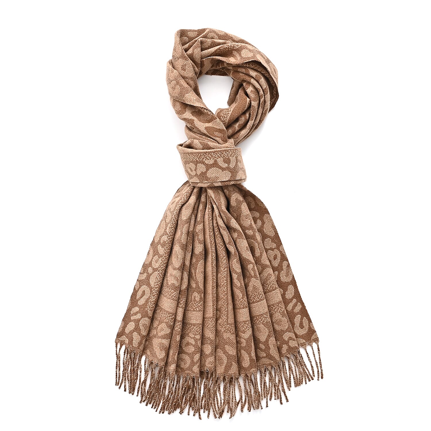 Best Seller Jacquard Shawl (180 X 63 Cm) - Brown